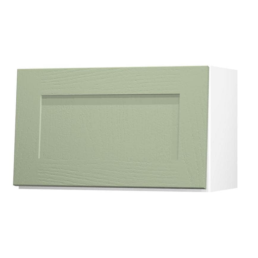 Chilcomb Reed Green 600 Half Height Door Open