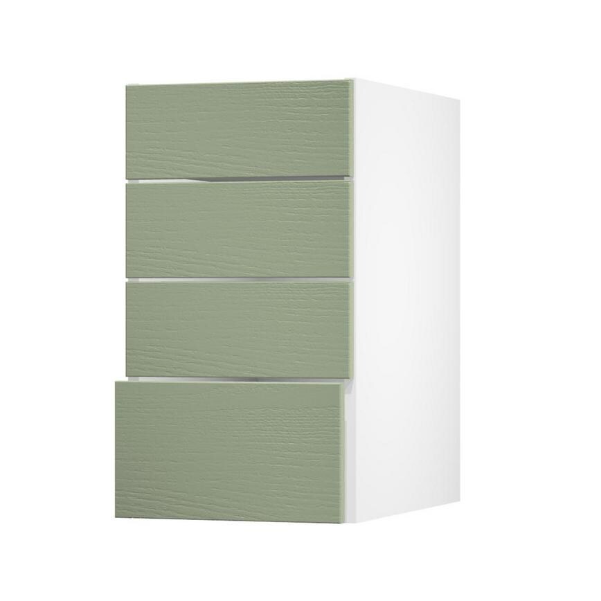 Chilcomb Reed Green 400 Deep Drawer Door Open