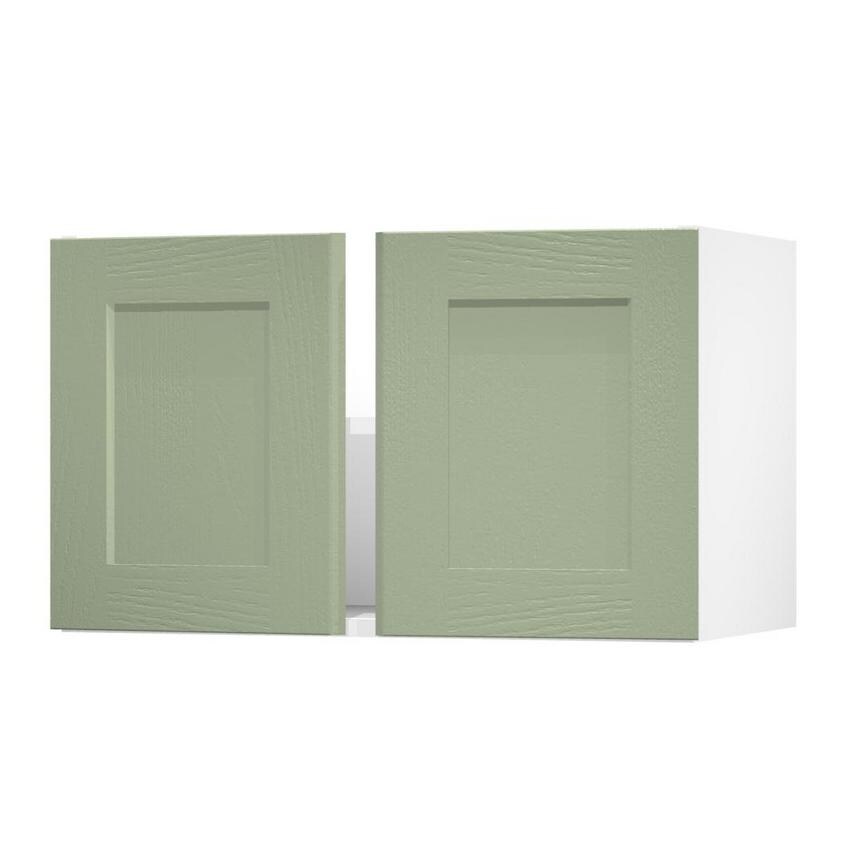 Chilcomb Reed Green 800 Double Belfast Sink Door Open