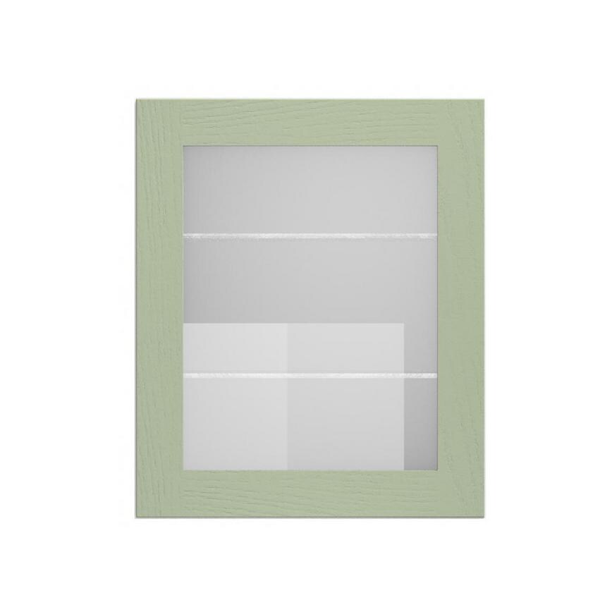 Chilcomb Reed Green 600 Full Height Glass Door Cut Out