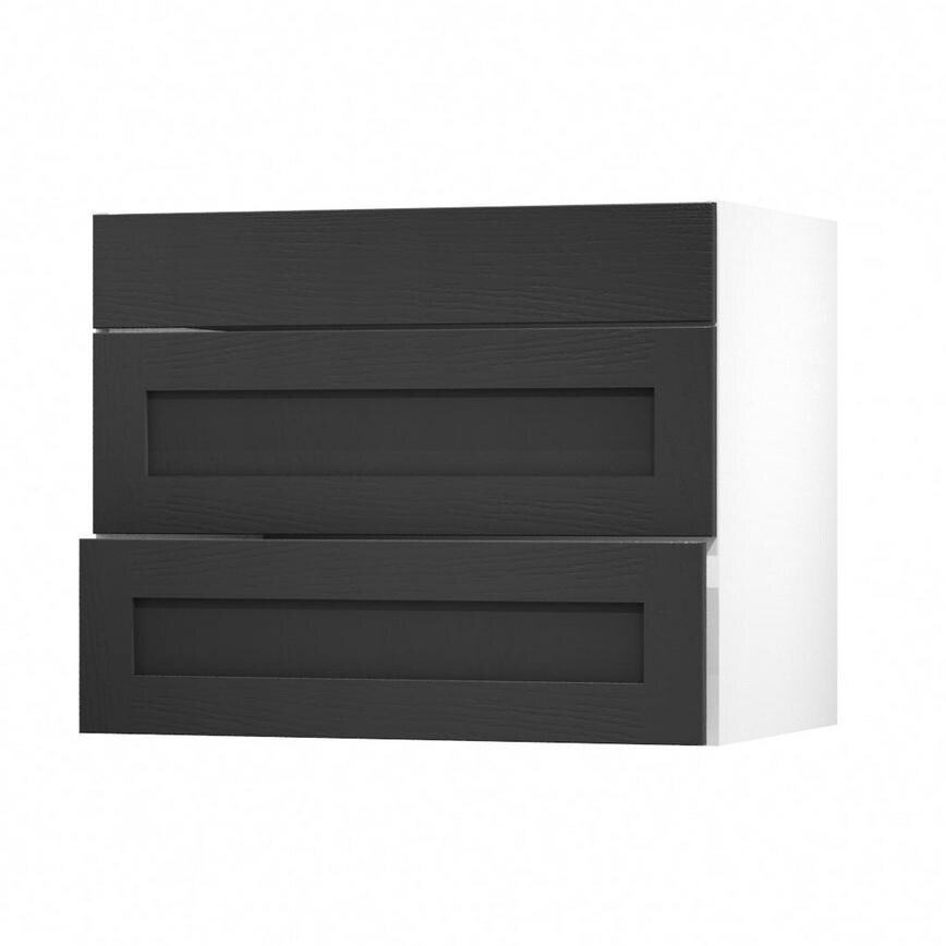 Chilcomb Charcoal 900 Pan Drawer Door Open