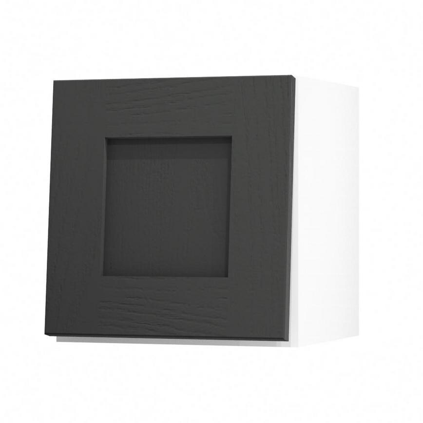 Chilcomb Charcoal 350 Half Height Door Open