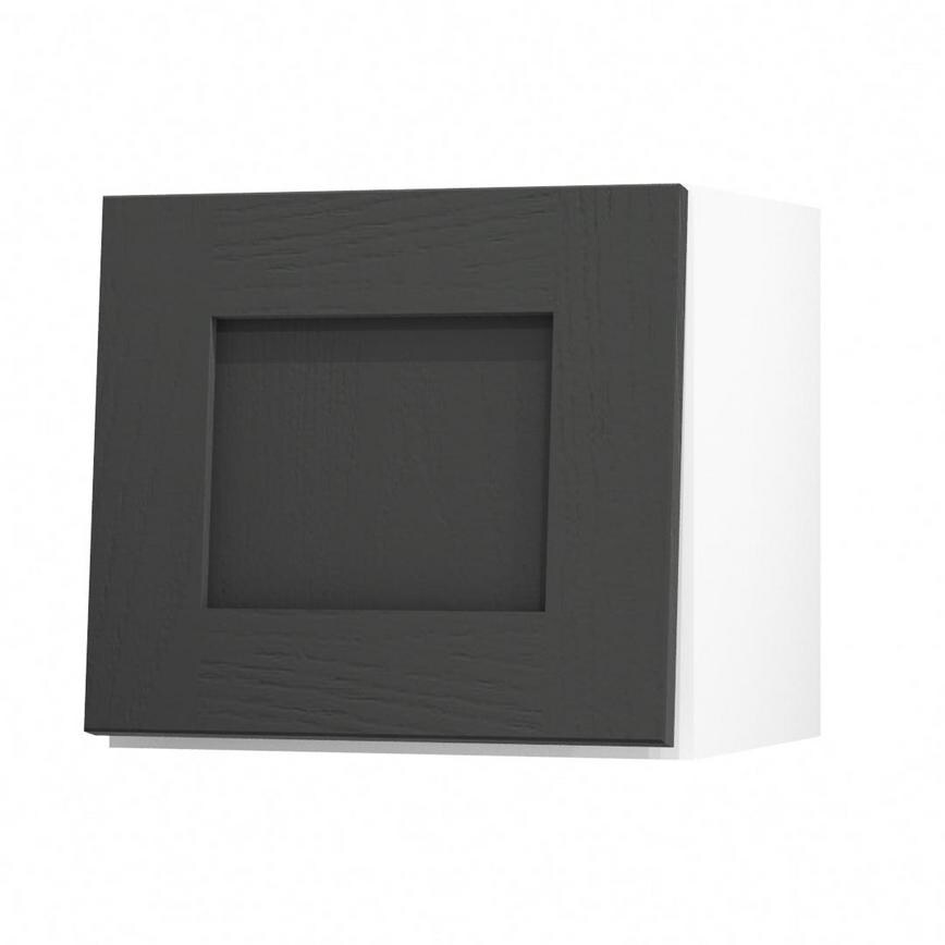 Chilcomb Charcoal 400 Half Height Door Open