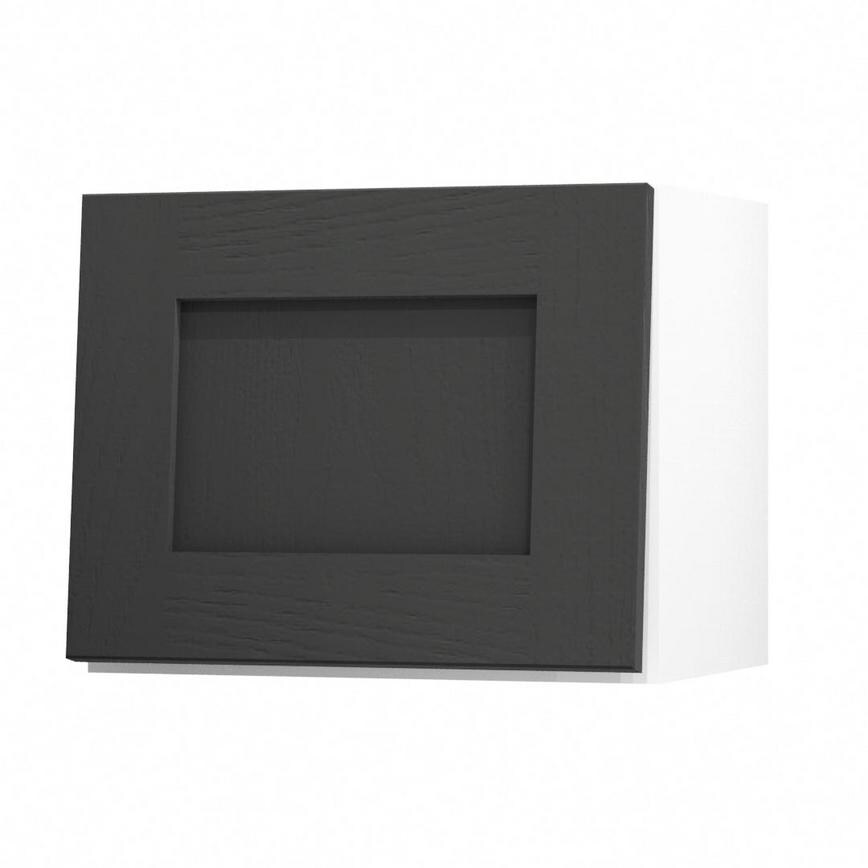 Chilcomb Charcoal 450 Half Height Door Open