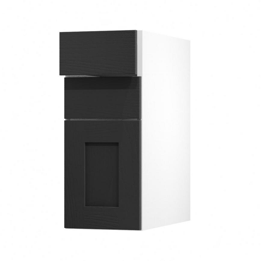 Chilcomb Charcoal 300 Drawer Door Open