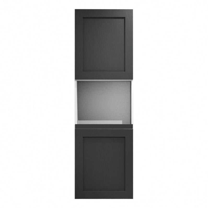 Chilcomb Charcoal 600 Tall Appliance Tower Door 733mm