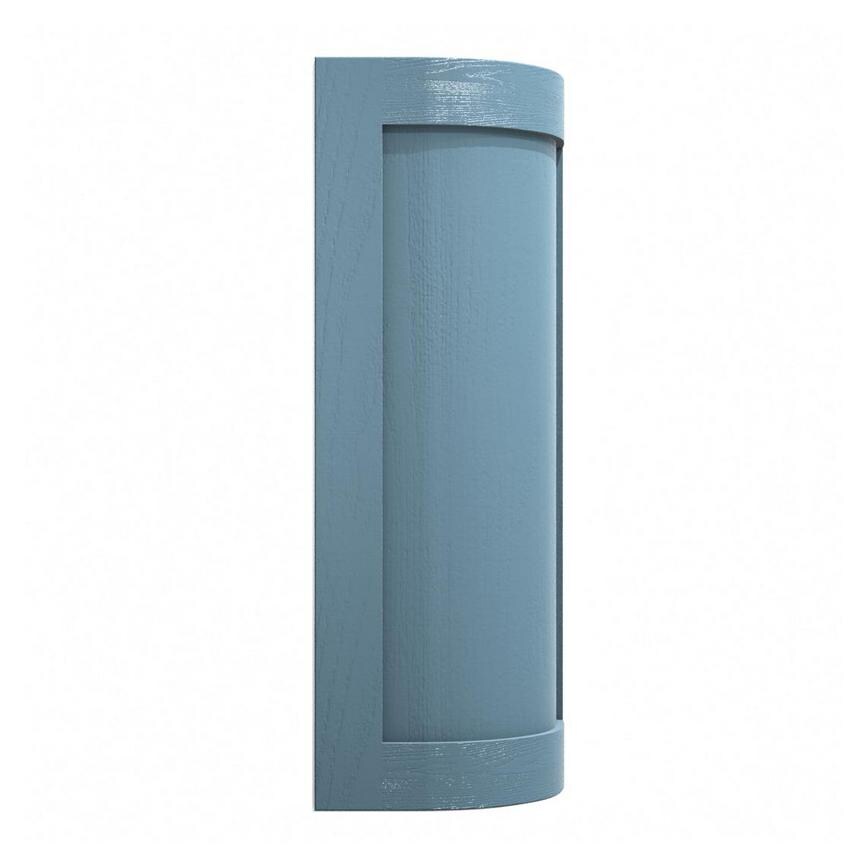 Chilcomb Marine Blue Tall Curved Door Open