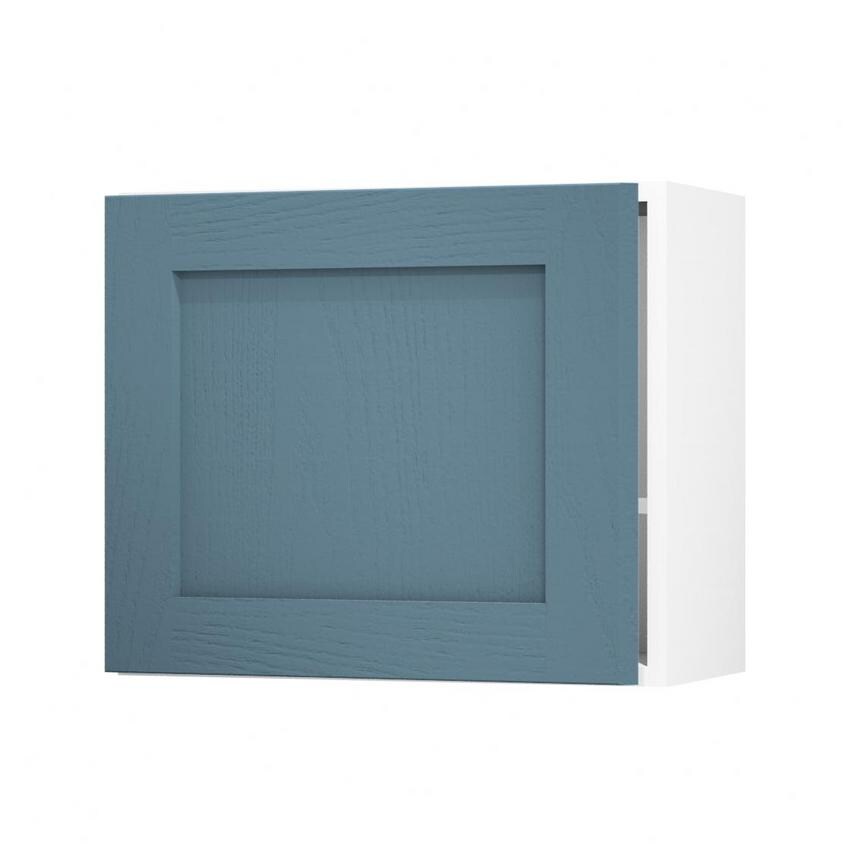 Chilcomb Marine Blue 600 Tall Integrated Microwave Topbox Door Open