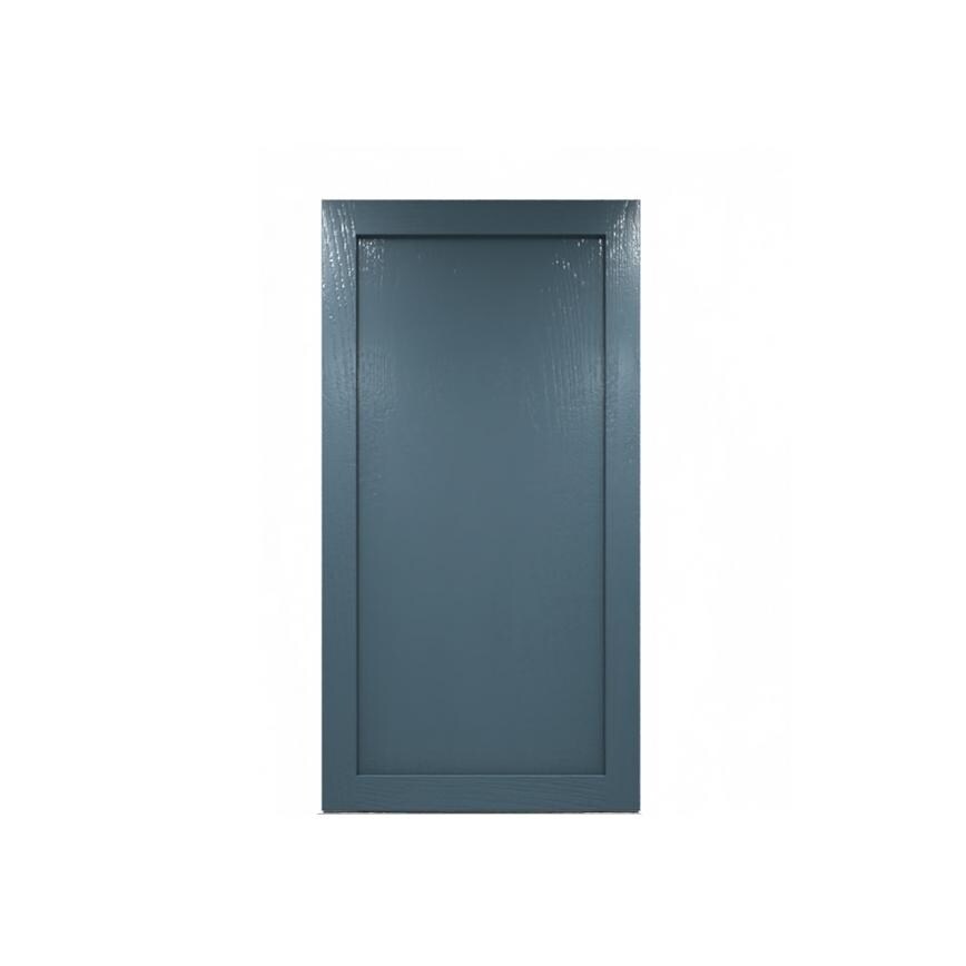 Chilcomb Grain Marine Blue 750mm x 720mm Tall Larder Door Shown Closed as part of a Full Larder Unit or Fridge Freezer Tower