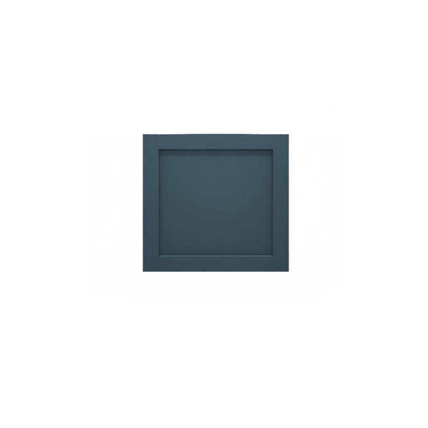 Chilcomb Grain Marine Blue 750mm x 1400mm Tall Larder Door Shown Closed as part of a Full Larder Unit or Fridge Freezer Tower