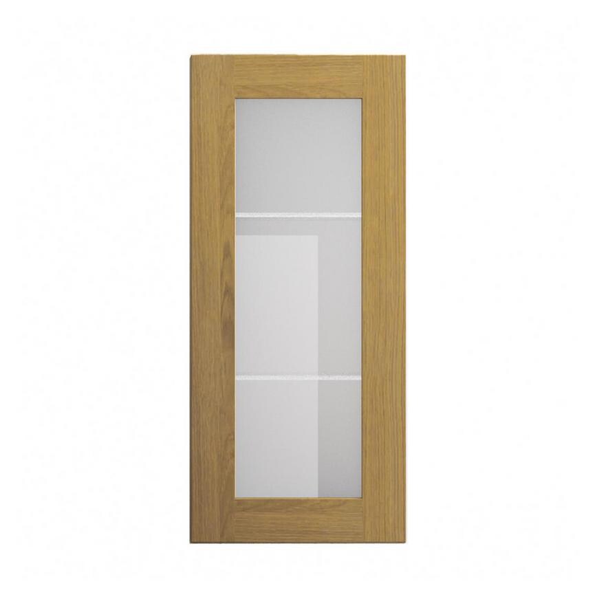 Chilcomb Oak 400 Tall Glass Door