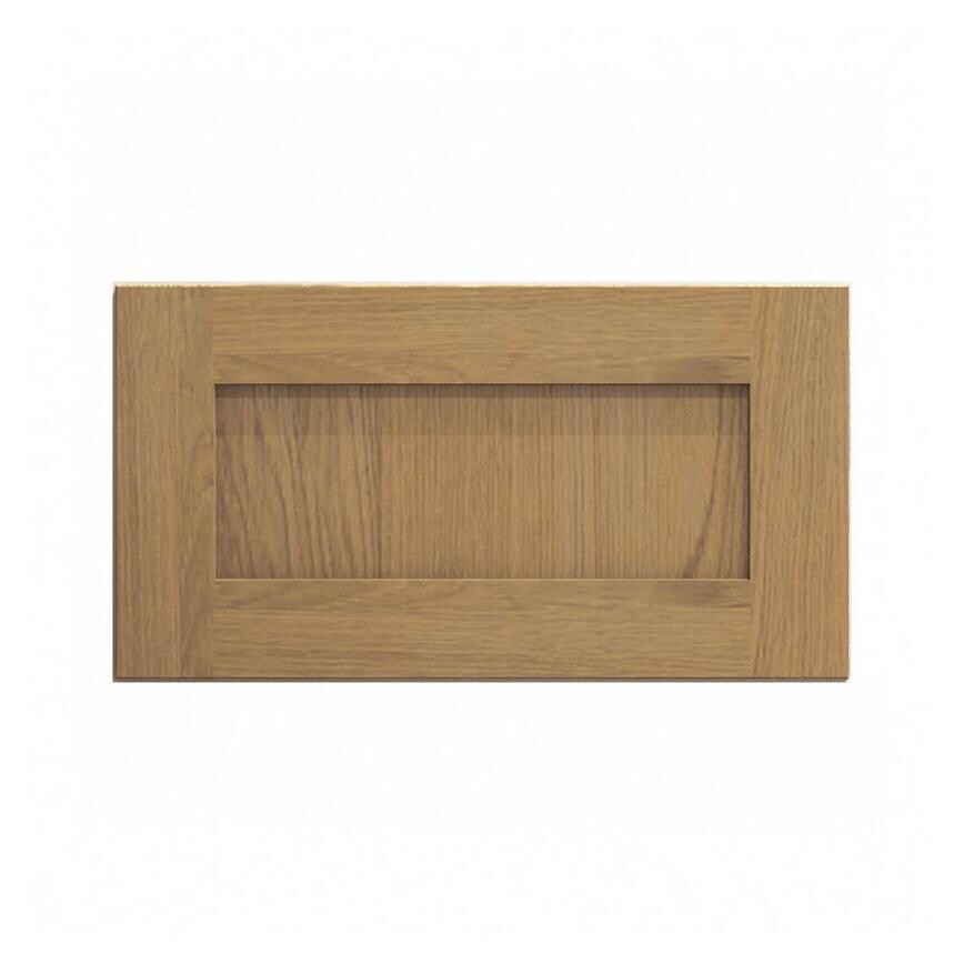 Chilcomb Oak 600 Integrated Microwave Topbox Door