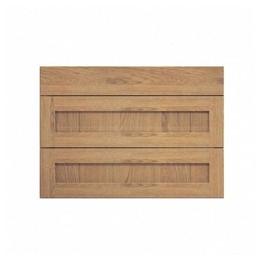 Chilcomb Oak 1000 Fridge Freezer Wall Door