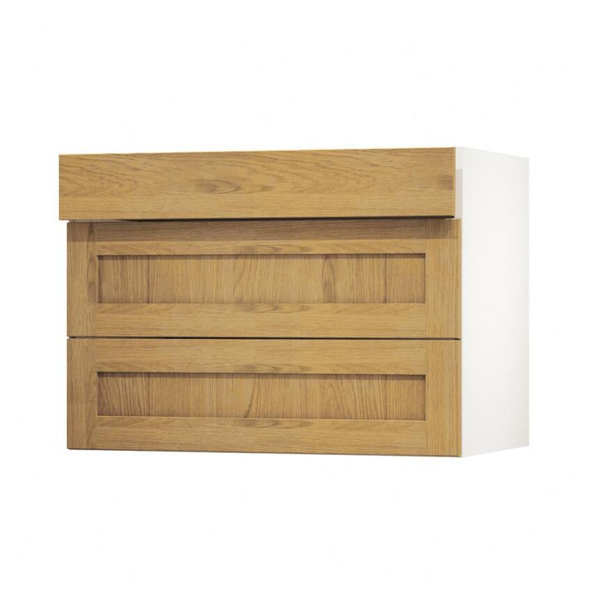 Chilcomb Oak 1000 Drawer Door Open