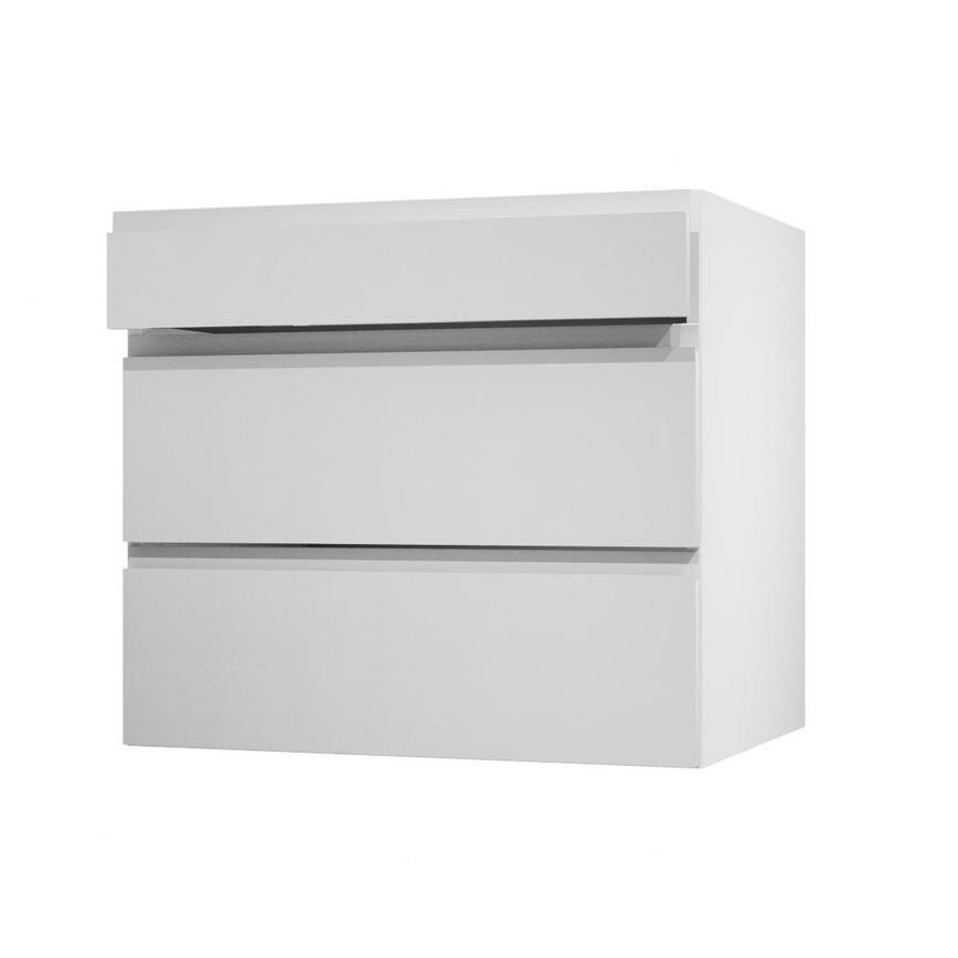 Clerkenwell Gloss Dove Grey 800 Drawer Front Open