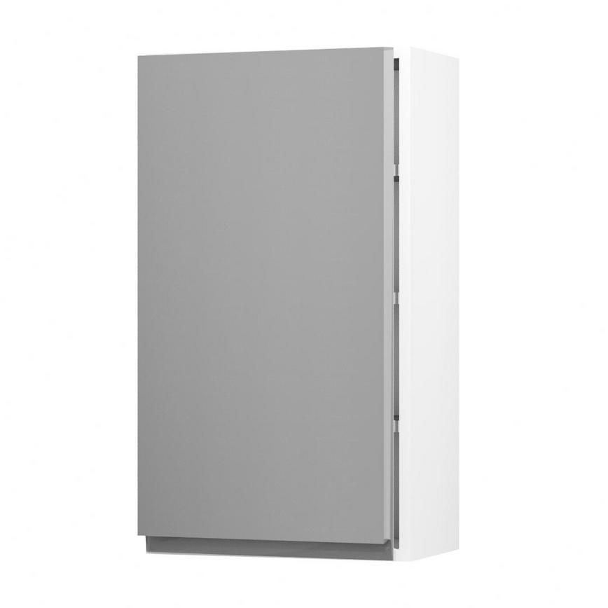 Clerkenwell Gloss Slate Grey 500 Tall Door Open
