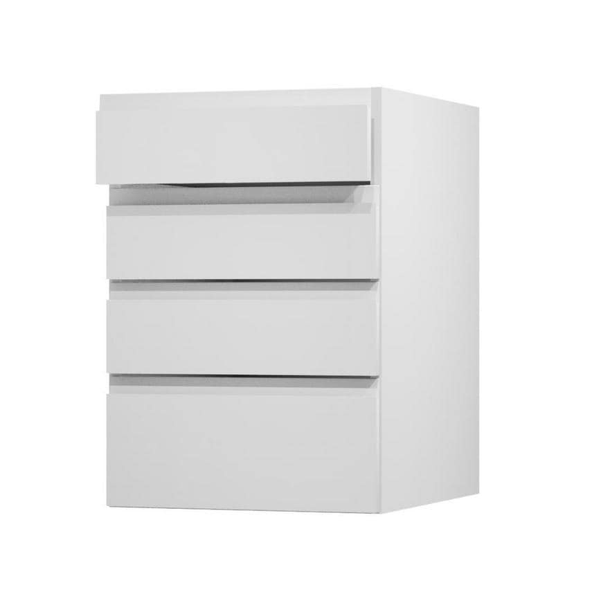 Clerkenwell Gloss White 500 Drawer Door Open