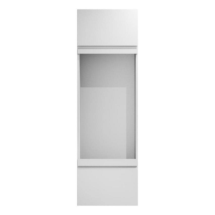 Clerkenwell Gloss White Appliance Tower Fascia Door 67mm