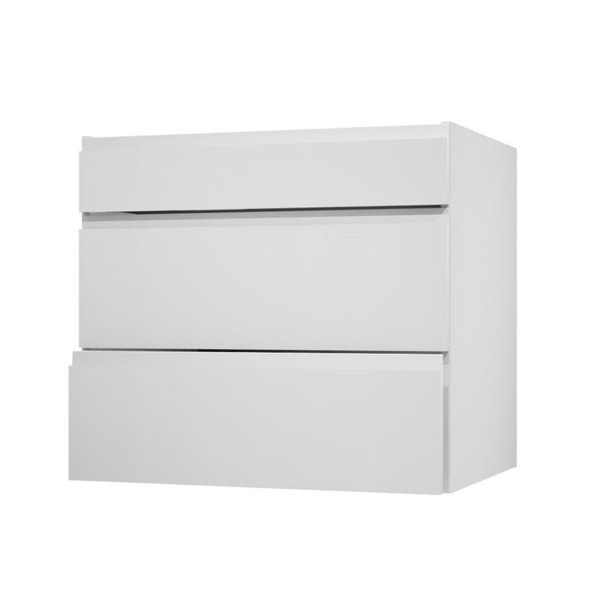 Clerkenwell Gloss White 800 Pan Drawer Door Open