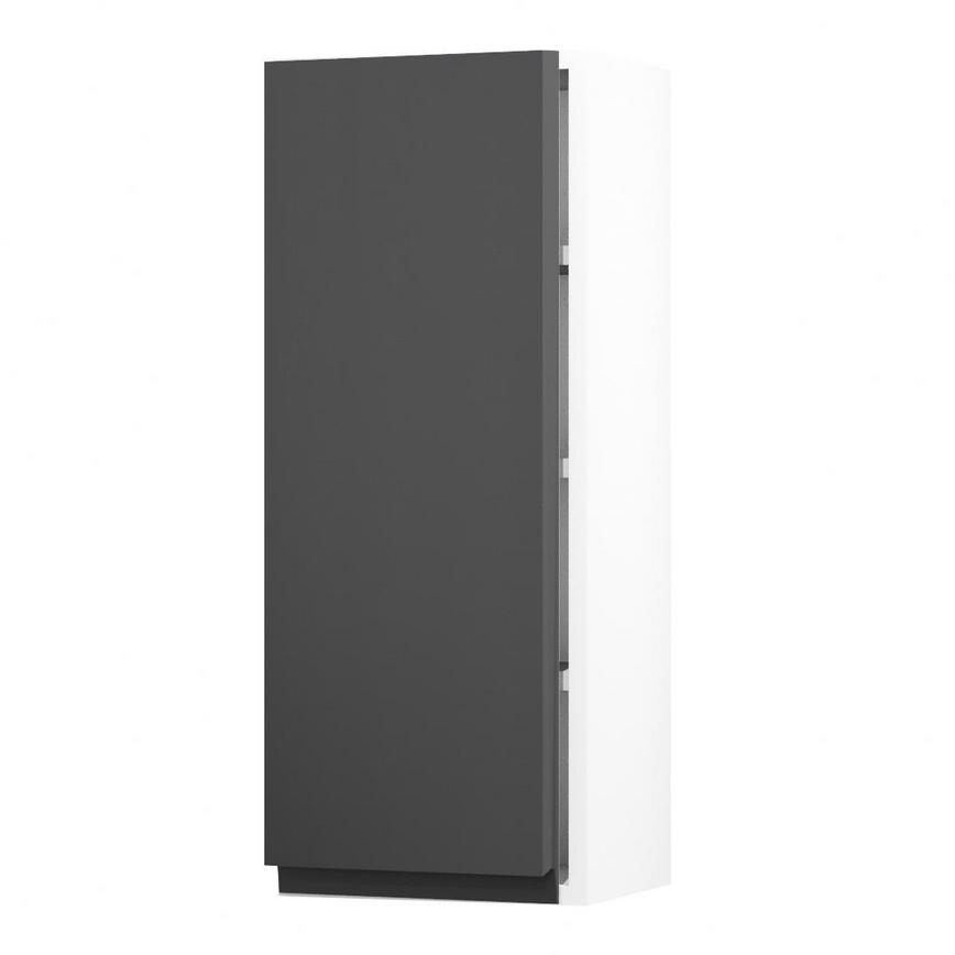 Clerkenwell Super Matt Charcoal 350 Tall Door Open