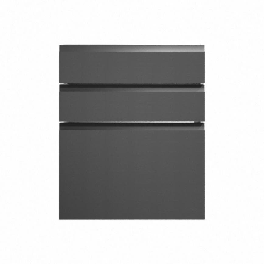 Clerkenwell Super Matt Charcoal 600 Hob / Pan Drawer Door