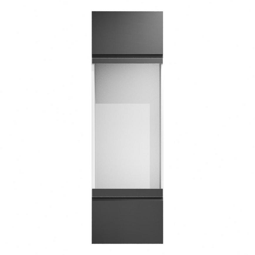 Clerkenwell Super Matt Charcoal Appliance Tower Fascia Door 67mm
