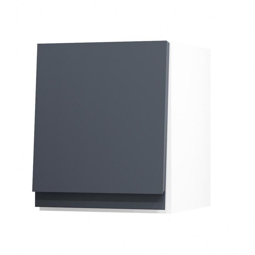 Clerkenwell Super Matt Navy 300 Half Height Door Open
