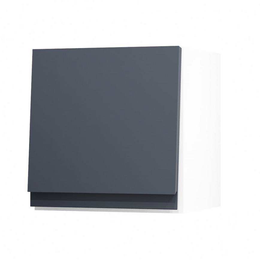 Clerkenwell Super Matt Navy 350 Half Height Door Open