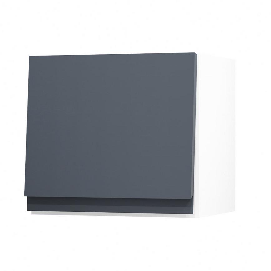 Clerkenwell Super Matt Navy 400 Half Height Door Open