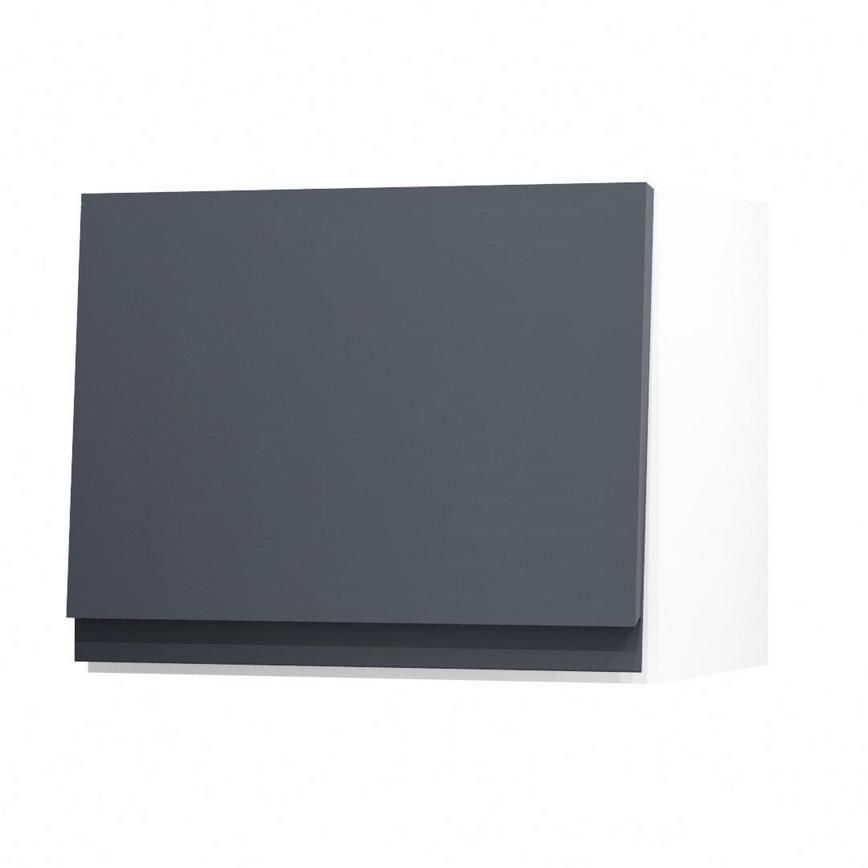 Clerkenwell Super Matt Navy 450 Half Height Door Open