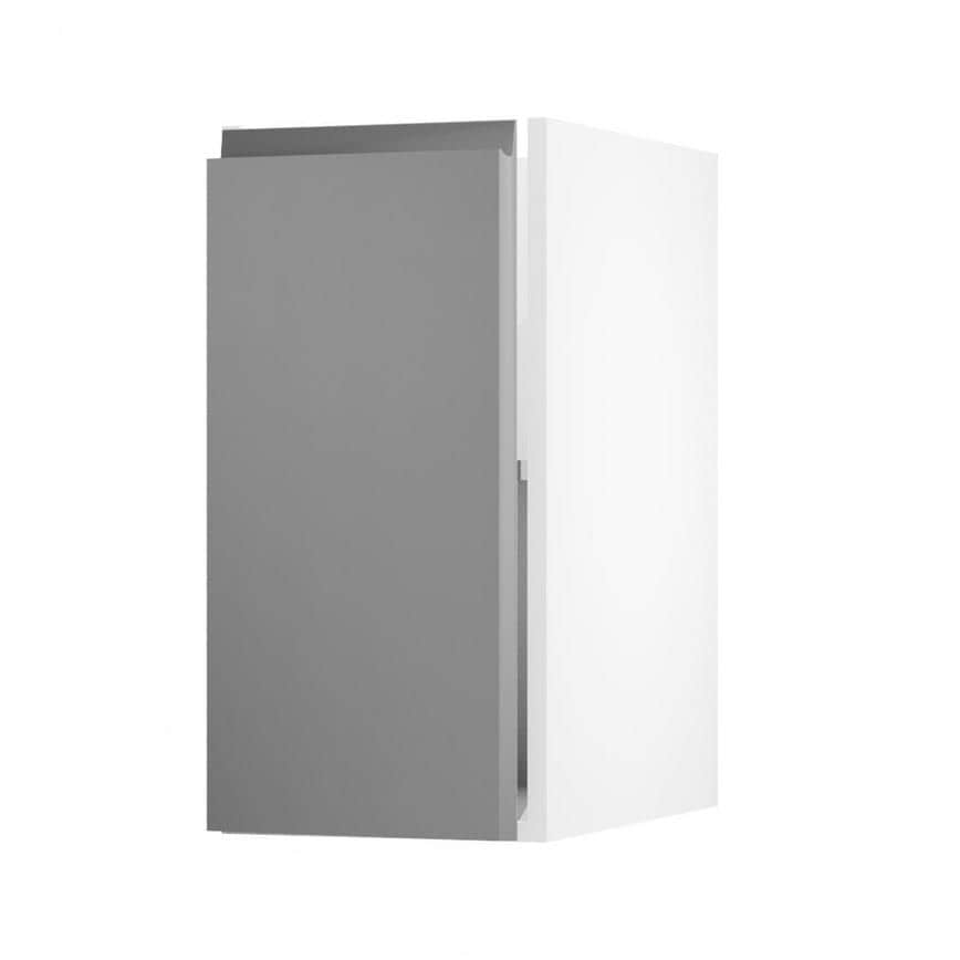 Clerkenwell Super Matt Slate Grey 350 Full Height Door Open