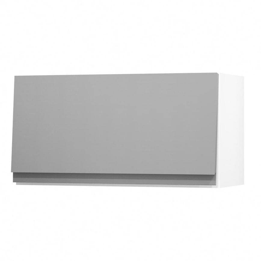 Clerkenwell Super Matt Slate Grey 700 Half Height Door Open