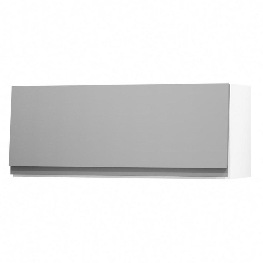 Clerkenwell Super Matt Slate Grey 900 Half Height Door Open