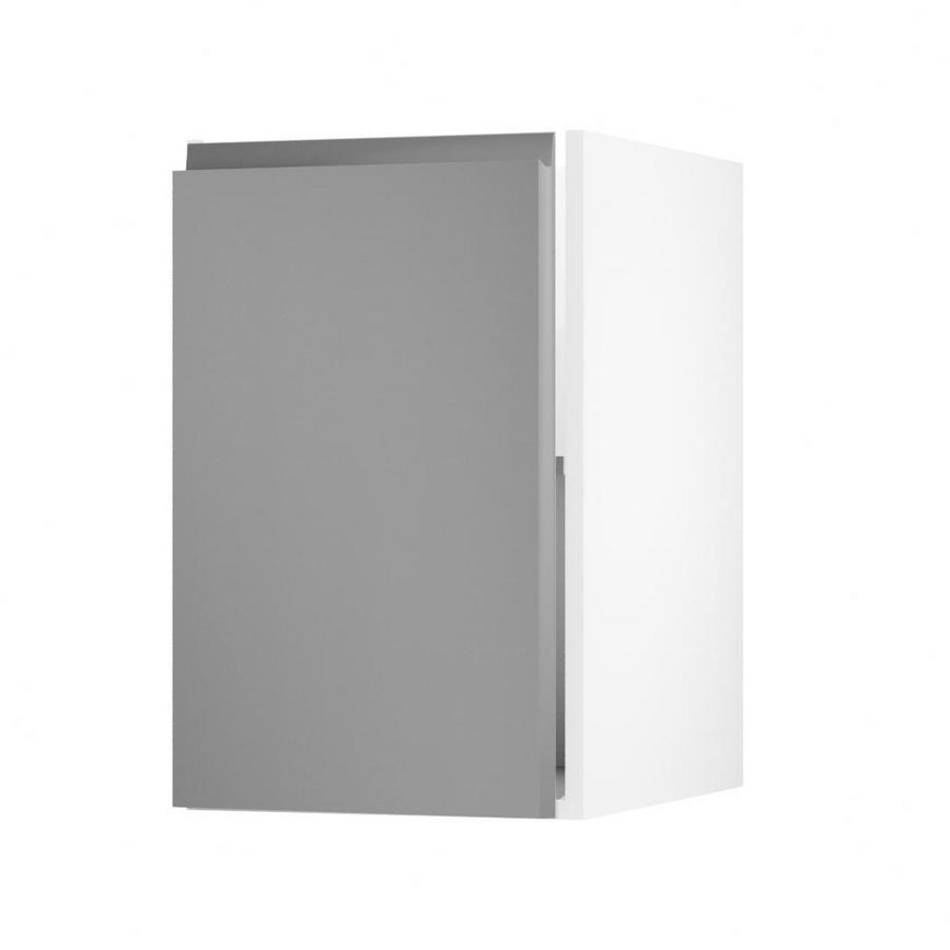 Clerkenwell Super Matt Slate Grey 450 Full Height Door Open