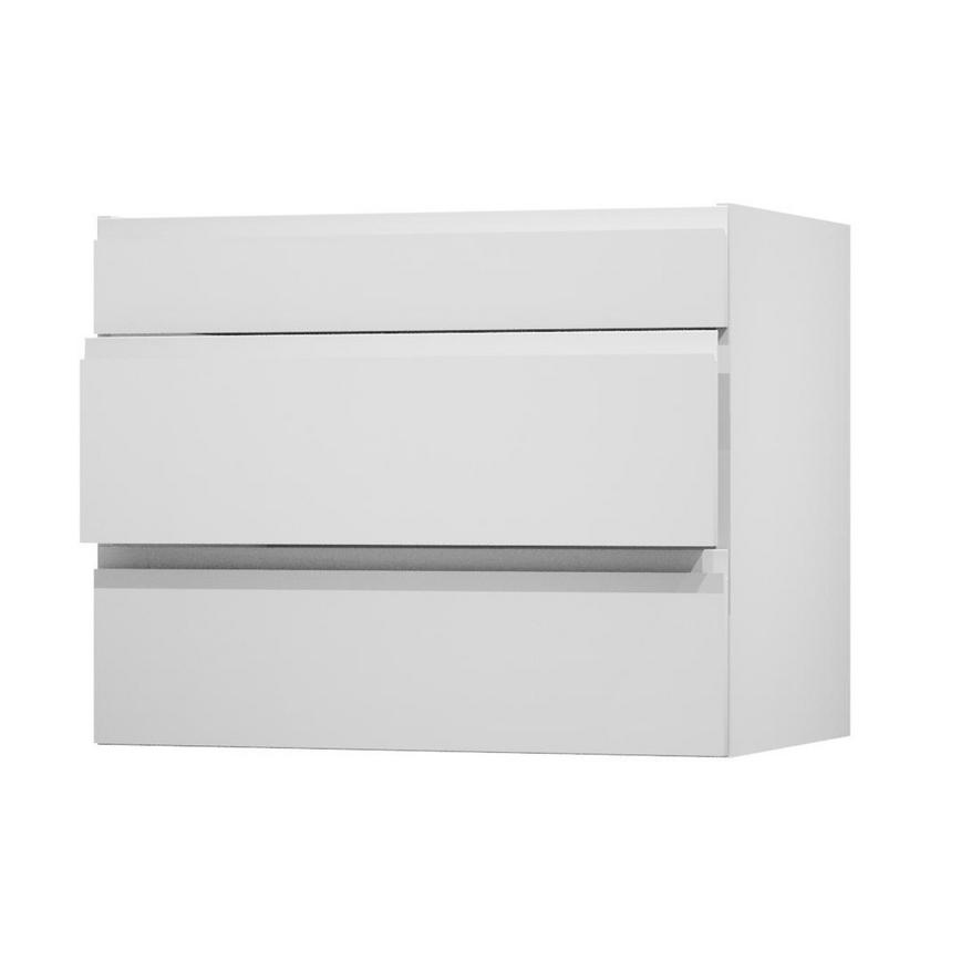 Clerkenwell Super Matt White 900 Pan Drawer Door Open