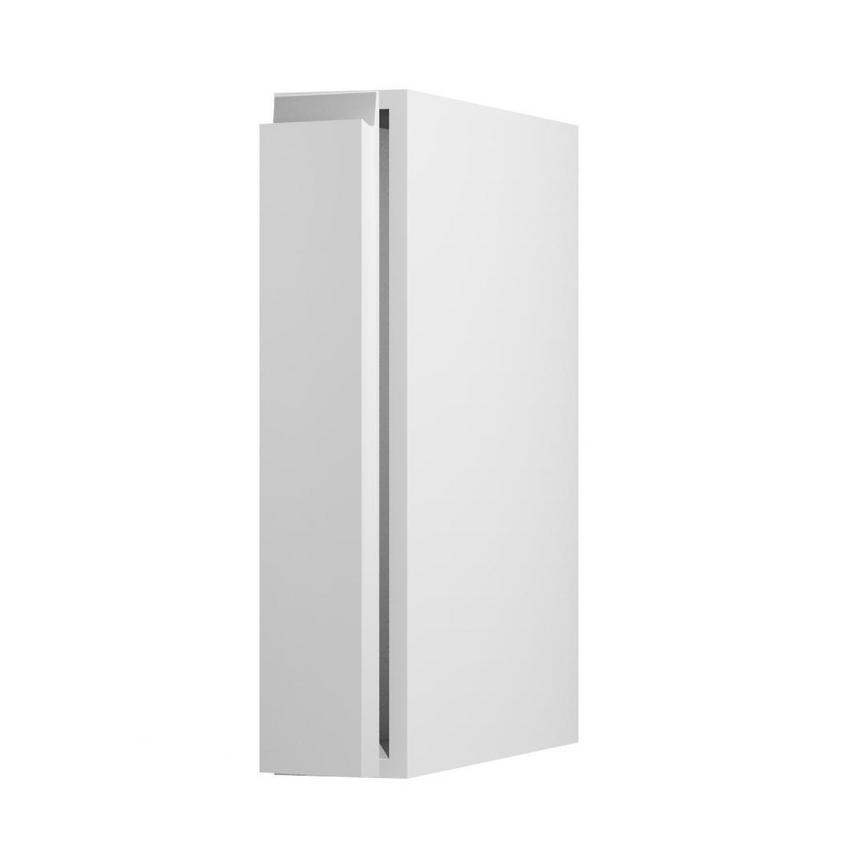 Clerkenwell Super Matt White 150 Full Height Pull Out Door Open