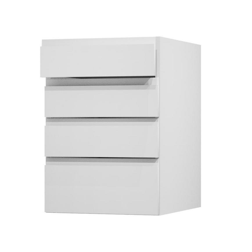 Clerkenwell Super Matt White 500 Drawer Door Open