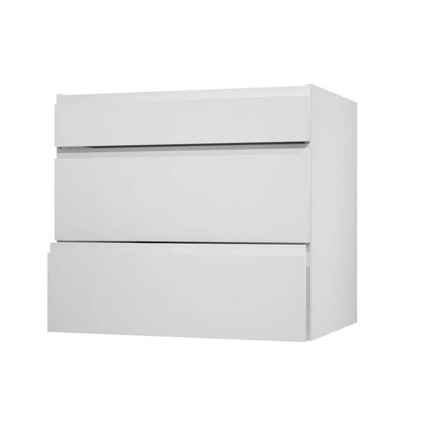 Clerkenwell Super Matt White 800 Pan Drawer Door Open