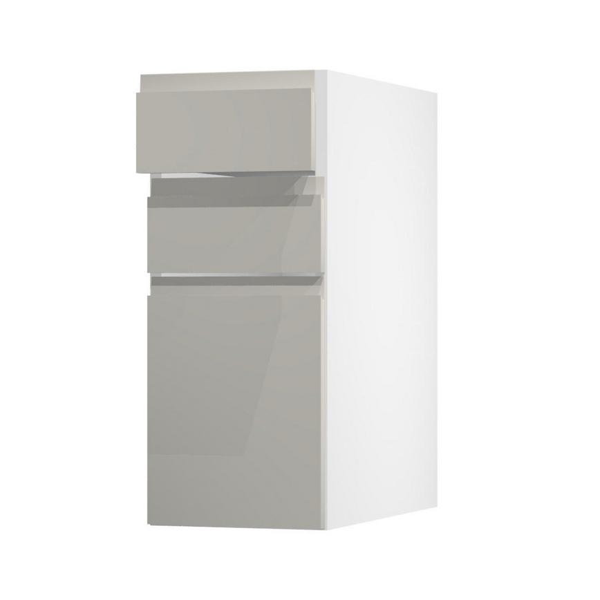 Clerkenwell Super Matt Sandstone 300 Drawer Door Open