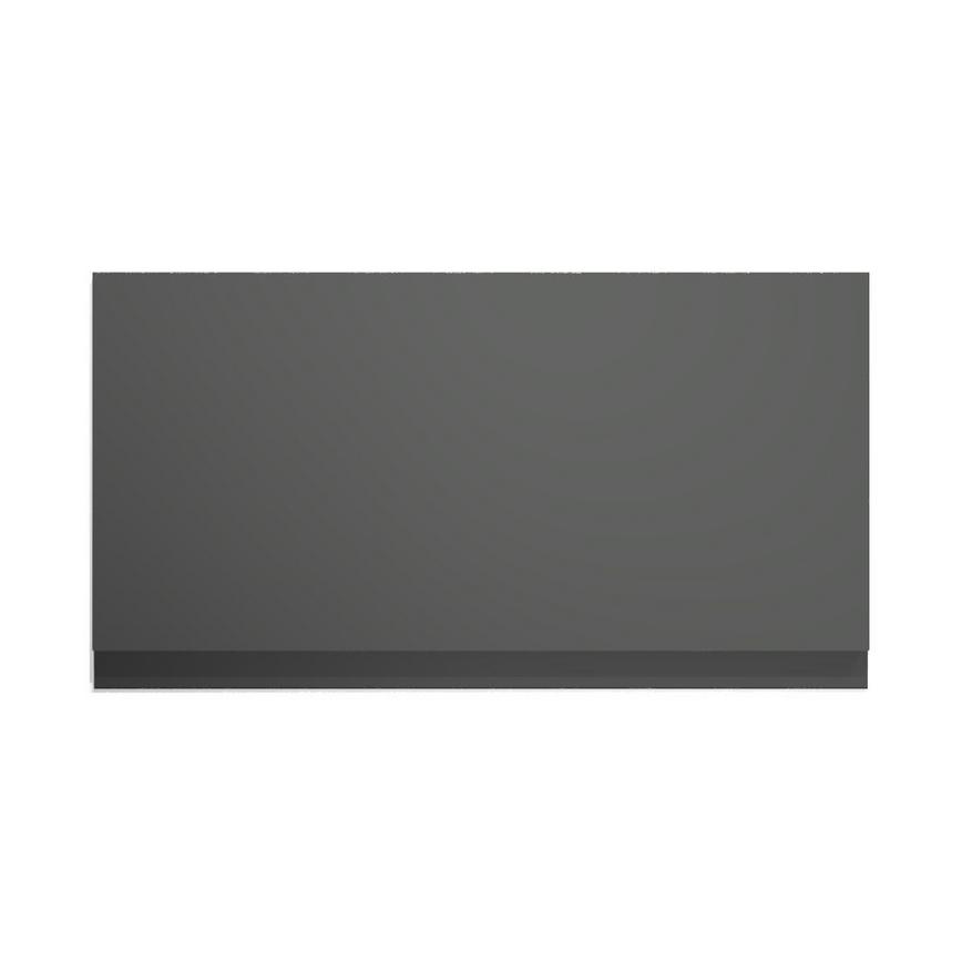Clerkenwell Gloss Charcoal 600 Integrated Microwave Topbox Door