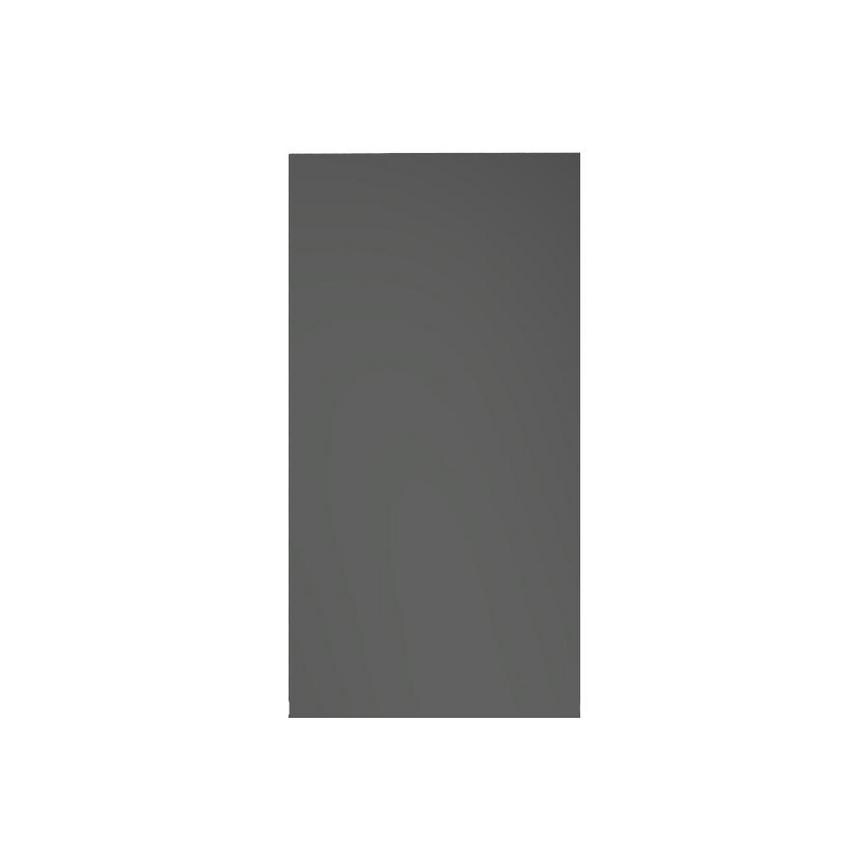 Clerkenwell Gloss Charcoal 750mm x 1400mm Tall Larder Door Shown from the Front as a Single Door