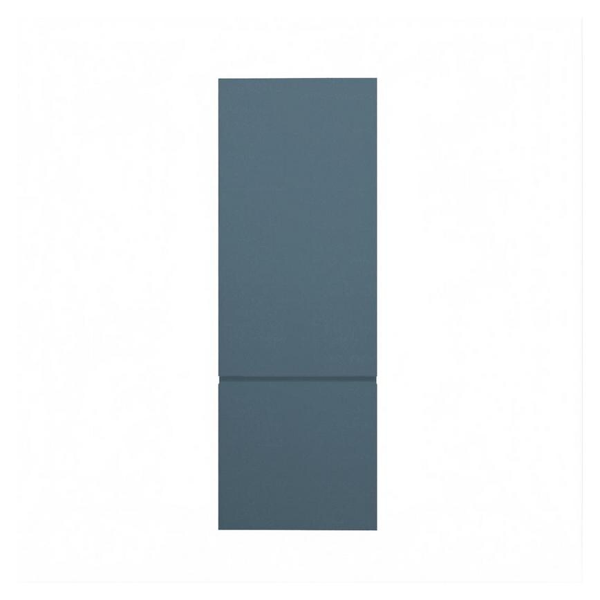 Clerkenwell Super Matt Marine Blue 750mm x 1400mm Tall Larder Door Closed as part of a Full Larder Unit or Fridge Freezer Tower