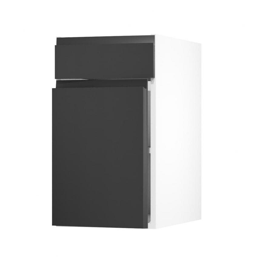 Clerkenwell Super Matt Black 400 Standard Door Open