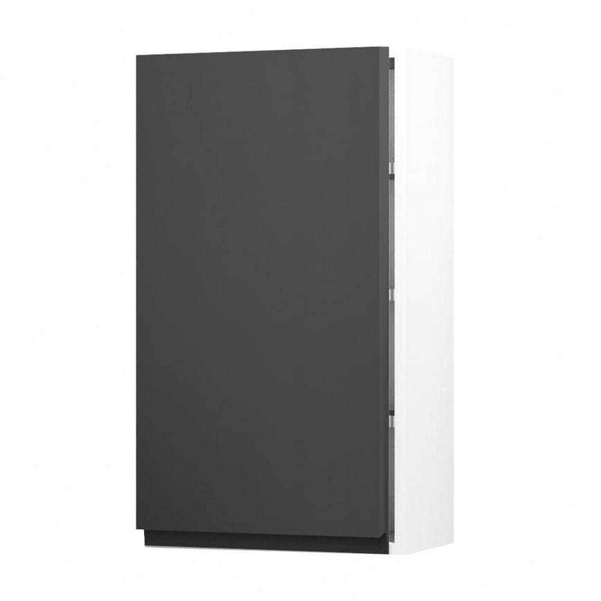 Clerkenwell Super Matt Black 500 Tall Door Open