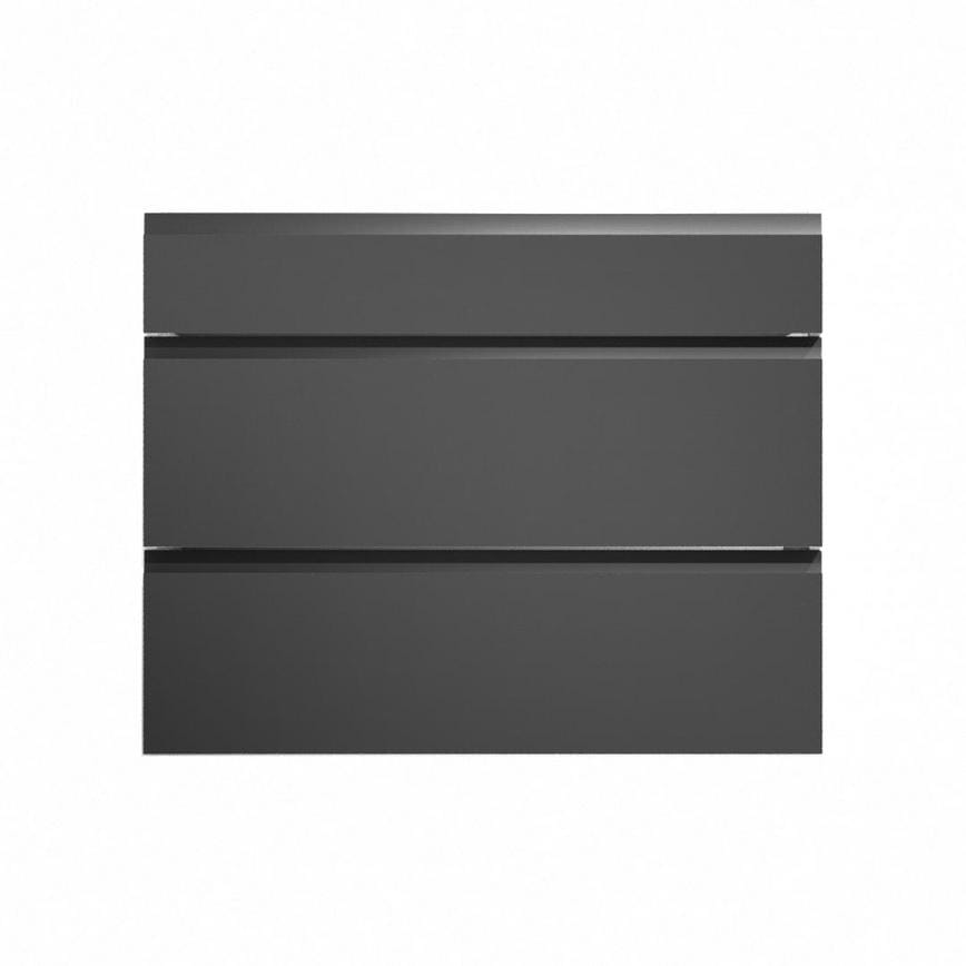 Clerkenwell Super Matt Black 900 Pan Drawer Door
