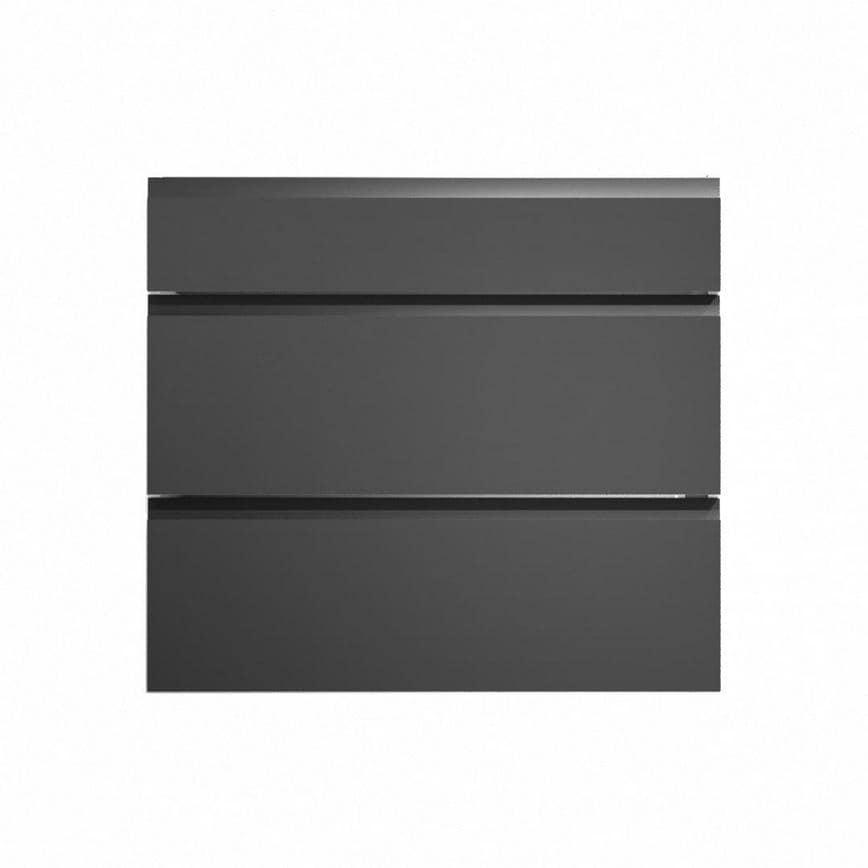 Clerkenwell Super Matt Black 800 Pan Drawer Front