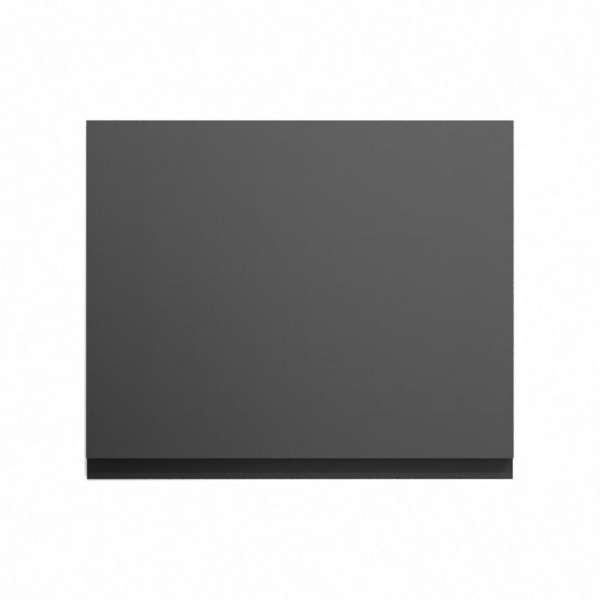 Clerkenwell Super Matt Black 600 Tall Integrated Microwave Topbox Door