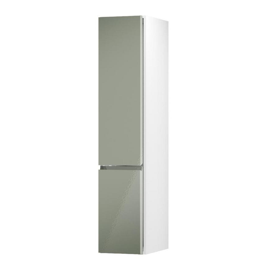 Clerkenwell Gloss Reed Green 400 Larder Door Open