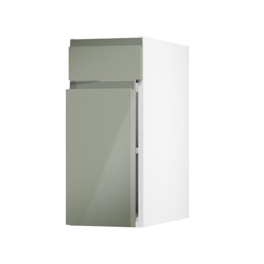 Clerkenwell Gloss Reed Green 300 Standard Door Open