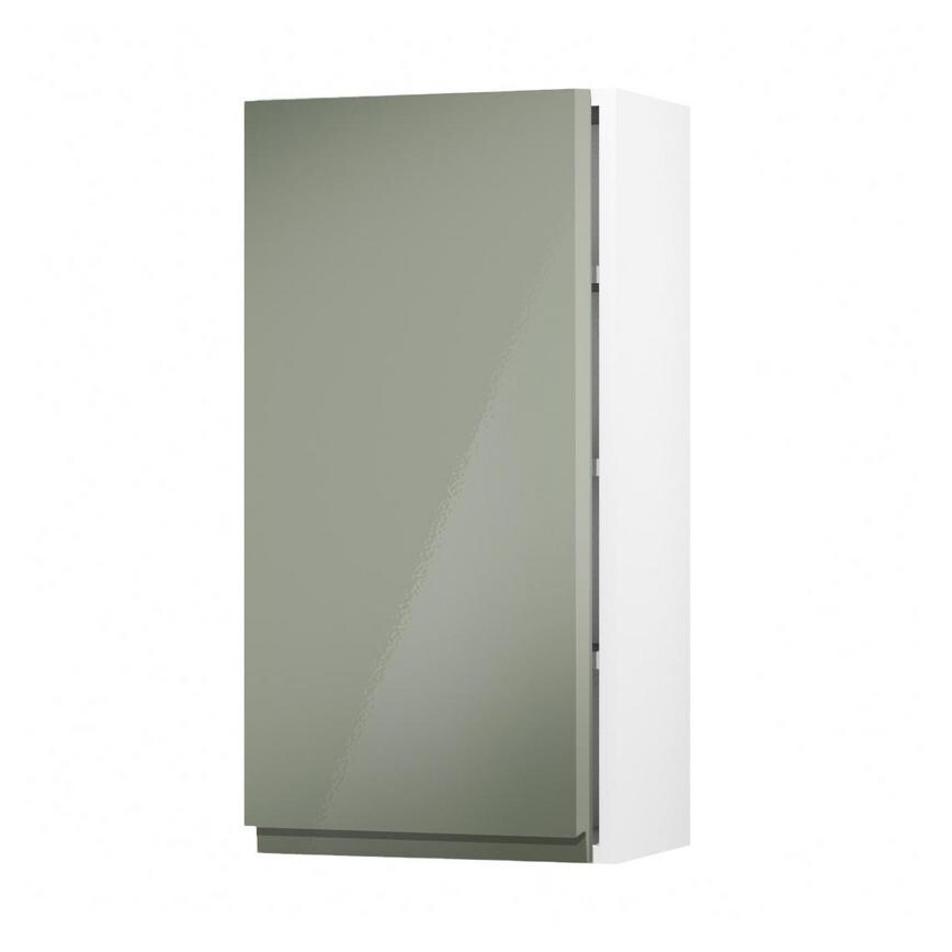 Clerkenwell Gloss Reed Green 450 Tall Door Open